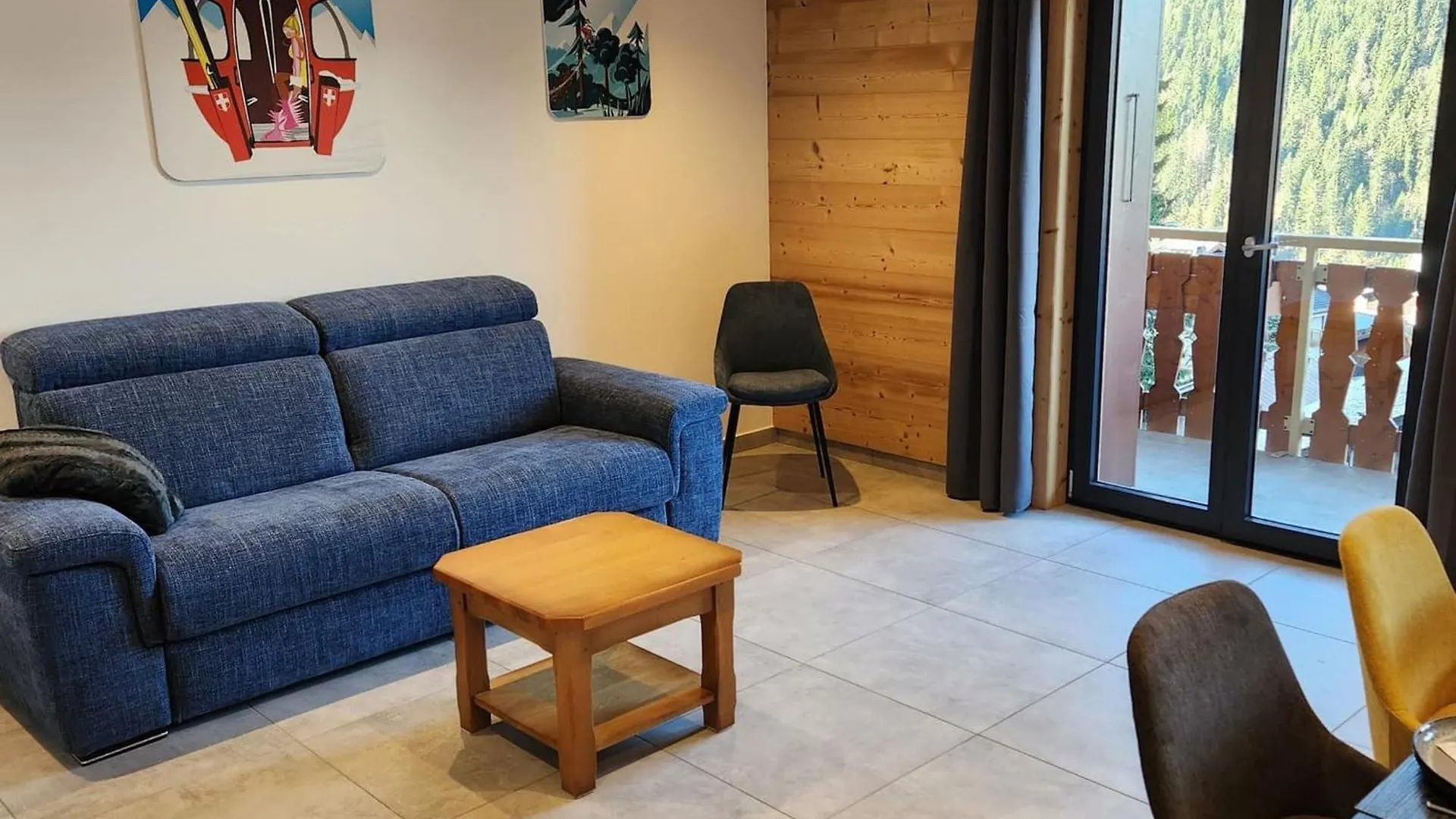 Bel Appartement Neuf 3 Pieces Pour 6 Pers, Chatel, Parking, Balcon, Proche Centre - Fr-1-676-196 0*,